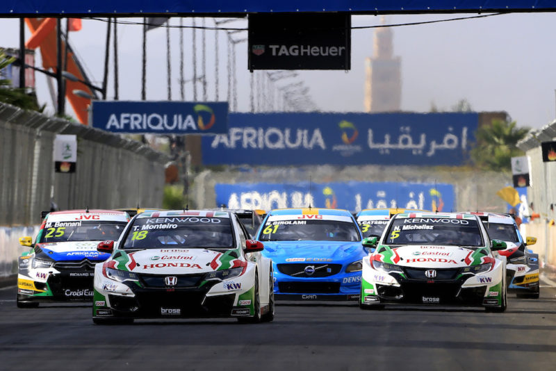 Victoria Honda Civic en WTCC Marrakech