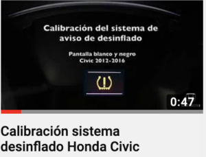 luz presión de neumático